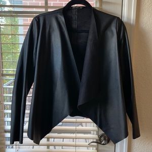 Zara pleather jacket